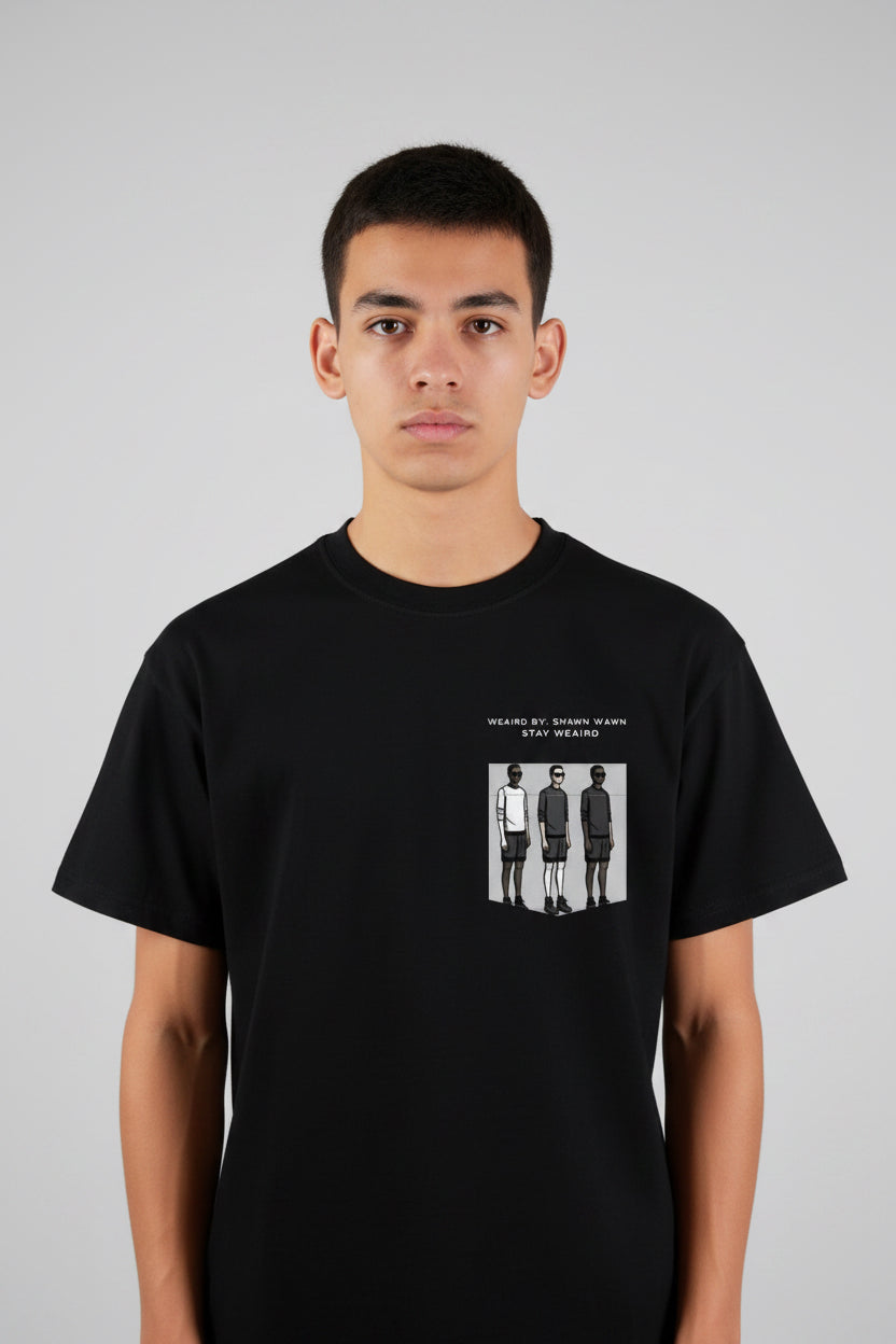 Weaird Reversed Pocket Tee
